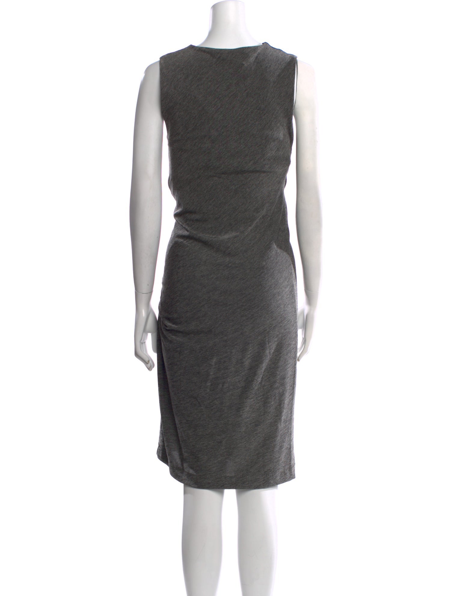 T by Alexander Wang Scoop Neck Knee-Length Dress